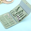 Folding bag 16 piece set nail clippers suit nail clippers nail clippers pedicure tools scissors ear spoon suit wholesale