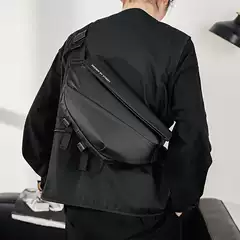 Functional Fashion Functional Bag Cyber Celebrity Men's Chest Bag Commuter Men's Crossbody Bag Back Satchel Magnetic Buckle Satchel
