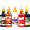 Factory straight hair tomato sauce salad sauce black pepper sauce sweet chili sauce barbecue sauce hand-held cake sauce wholesale