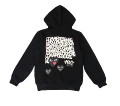 C005D zipper black with black heart on the front