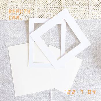 Photo Wall picture frame photo frame cardboard 7 inch 8 inch 10 inch 7x 12 inch 16 inch A4 beige 1mm cardboard