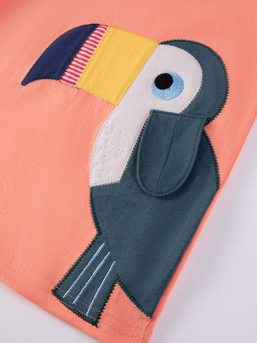 Kids' T-shirt, Summer Short-sleeve Cute Kids' Top, Toddler & Kids' Cotton Children's Clothing