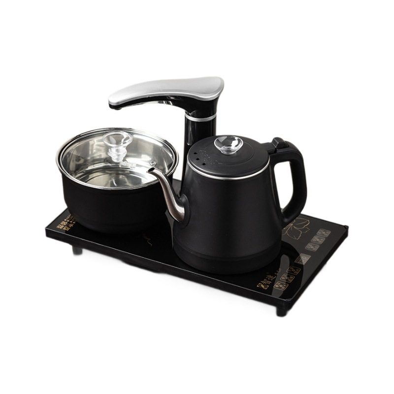 Household Water Kettle Embedded Electromagnetic Tea Stove for Boiling Water, Fully Automatic Water Supply, Integrated Tea Table, Tea Table for Making Tea