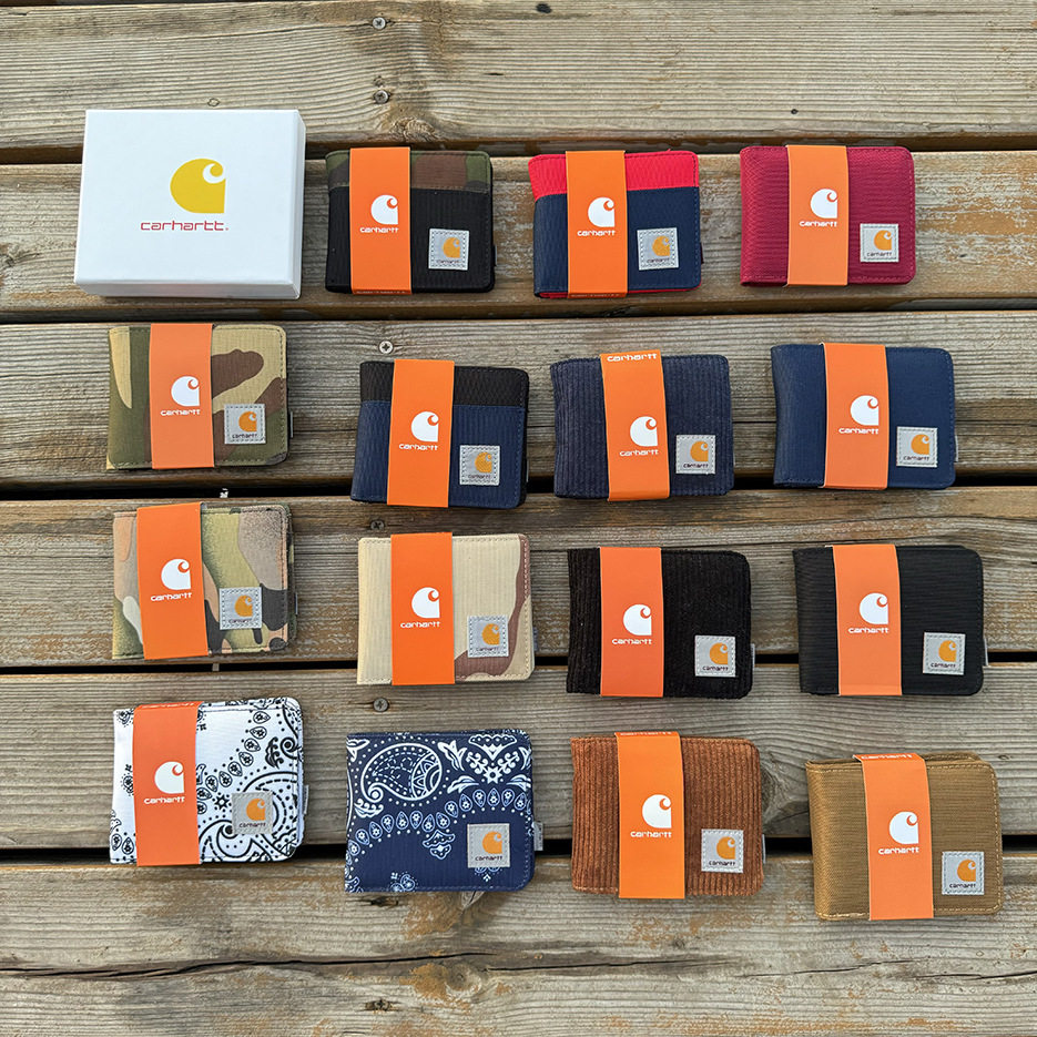 One-piece delivery Carhartt Carhart fashion wallet women's coin purse fashion brand Japanese and Korean ins style fashion