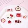 Cute Red Series Cat Dumpling Accessories DIY Hair Accessories Mobile Phone Case Clogs Matchinging Accessories Accessories Wholesale