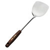 Peach Wood Stainless Steel Spatula for Home Kitchen Cooking, Thickened Iron Spatula, Frying Spatula, Colander with Wooden Handle, Anti-Scald Kitchen Utensil Set