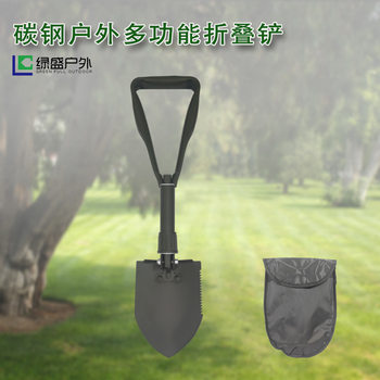 Medium folding shovel portable car engineering shovel outdoor camping mountain factory direct new store discount LS103