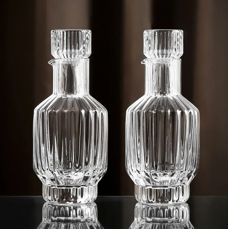 Lead-Free Crystal Glass Wine Dispenser Decanter Wine Dispenser Wine Set Quick Decanting Factory Direct Sale