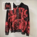EM33 Washed Black (All-Over Print + Acid Wash)