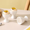 Simple ceramic egg cup egg cup egg cup egg cup high leg egg tray simple dining table Cup bracket creative candle Cup decoration