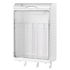 Kitchen Chopstick Knife and Fork Storage Box Wall-Mounted Chopstick Barrel Storage Rack with Cover Dust-Proof Tableware Mildew-Proof Draining Chopstick Cage