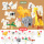 Совместимые с игрушками Lego из крупнозернистых строительных блоков, детская развивающая сборка, развивающая интеллект мальчиков и девочек 2-3-4- 6 лет mini 6