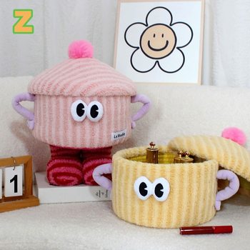 Cartoon Dopamine Little Monster Toy Storage Box Organizer Fabric Storage Box Cartoon Storage Magic Tool