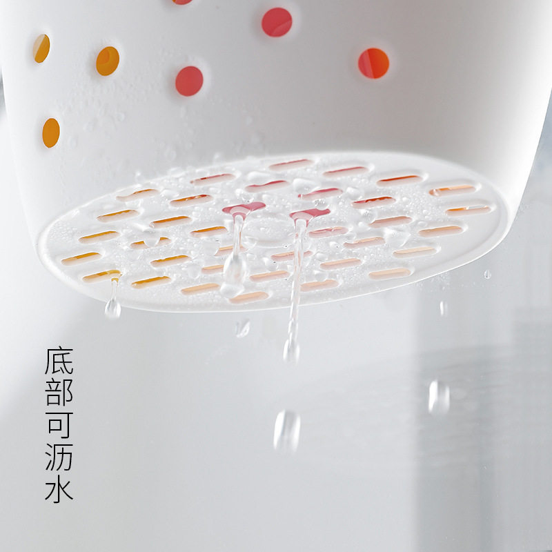 Inomata Japan Imported Hanging Storage Basket Hanging Basket Balcony Bathroom Bath Drain Clothespin Storage Hanging Basket