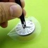 Watch repair tool HOROTEC hero movement needle lifting protective film Swiss imported back cover open cover scratch-proof plastic pad