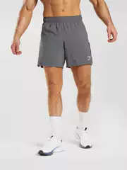 Gymshark Shorts Men's Summer Sports Casual Quick-Drying Simple Straight Sports Five-Point Pants Shark