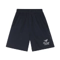 Embroidered mesh royal blue