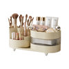 Uforu Cosmetic Storage Box Advanced Sense Split Rotating Pen Containers Large Skin Care Lipstick Desktop Cosmetic Box