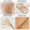 Various Specifications of Thick and Thin Hemp Ropes for Handmade DIY Tags, Pet Supplies, Gift Box Packaging Ropes, Tug-Of-War Ropes, and Clothing Accessories