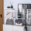 Transparent Bag Storage Box Handheld Display Box Magnetic Suction Luxury Perfume Storage Bag Dust-proof Mildew-proof Storage Cabinet
