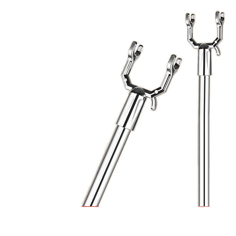 Home-Use Extra-Long Clothes Drying Rod, Telescopic Clothes Hanger Rod, Stainless Steel Clothes Drying Rod, Clothes Hanging Rod, Clothes Picker Rod