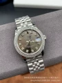 Log female watch drill ring gray surface point drill