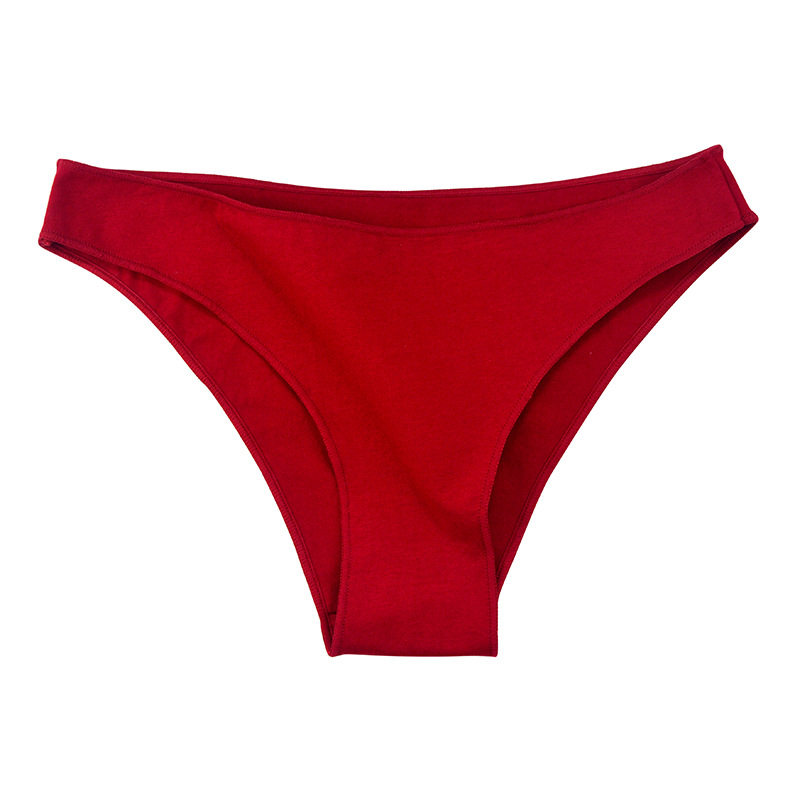 跨境女式内裤性感半包臀低腰大码内裤纯棉女外贸 woman panties