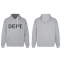 18 light gray chinese cotton hooded without velvet