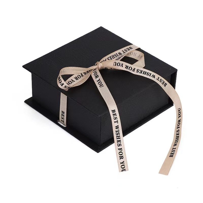 Jewelry Packaging Box, Ring Necklace, Wearable Nail Polish, Book-Shaped Flip-Top Box, Jewelry Storage Box, High-End Gift Packaging Box