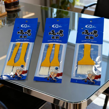 Wholesale Oil Brush Brush Barbecue Brush Oil Sweep Sauce Brush Baking Household Kitchen Tools Super Thickened Handle