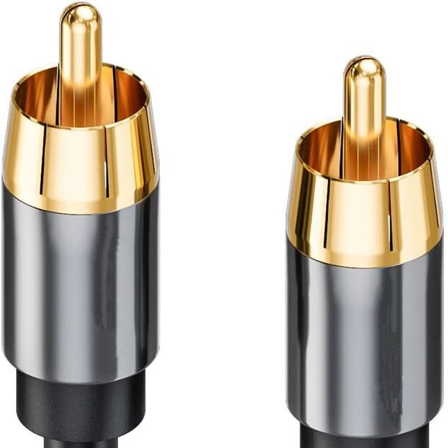 Fever Hifi Digital Audio Coaxial Line Coaxial75 Ohm Subwoofer Line Spdif Line Lotus Line