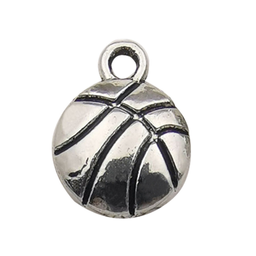 70款运动系列合金饰品配件DIY项链手链吊坠服饰篮球啦啦队小挂件