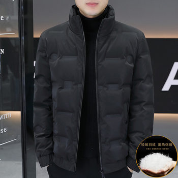 Teenagers Winter Men's Winter Coat Junior Senior high school Students Thickened Down Jacket Outerwear Hooded Clothes Winter Fashion