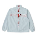 [cross letter--jacket] blue