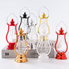 LED retro small oil lamp portable kerosene lamp small lantern electronic candle lamp creative holiday decoration gift wind lamp
