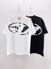 26 Summer Niche Trendy Brand T-Shirt Die&Sseii Short-Sleeved Men's T-Shirt Loose Men's T-Shirt Oversize Couple Printed Cotton