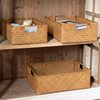 Straw Storage Box Clothing Storage Basket Gift Box Home Furnishings Hotel Decoration Clothing Storage Box Wholesale