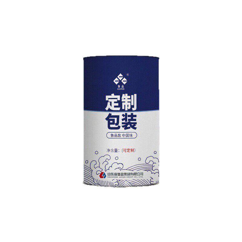 State-Owned Enterprise Direct-Operated Lujing Edible Salt Canned Production Catering Foreign Trade Export Wholesale Edible Salt Condiment Salt Jar