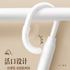 Balcony Household No-Drill Retractable Clothes Drying Rack Rod, a Retractable Lifting Hanging Rod for Drying Quilts