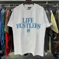 Lh011 white printed blue