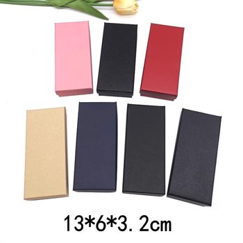 New Korean gift box paper box rectangular universal watch box long watch box packaging box hot stamping wholesale