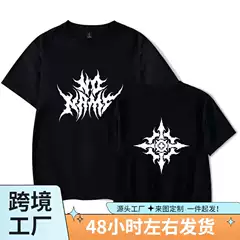 Foreign trade KAT cookies chocolate snacks best daily short sleeve t-shirt 2