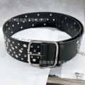 Black japanese buckle [white k alloy accessories]