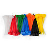 Colorful Nylon Label Cable Ties, Cable Tags, Network Cable Markers, Waterproof Plastic Seals, Cable Ties