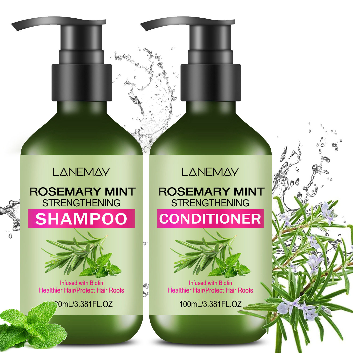 Cross-border Deep Nourishing Hair Shampoo Conditioner Soft Hair Fragrance Nutrition Moisturizing Shampoo