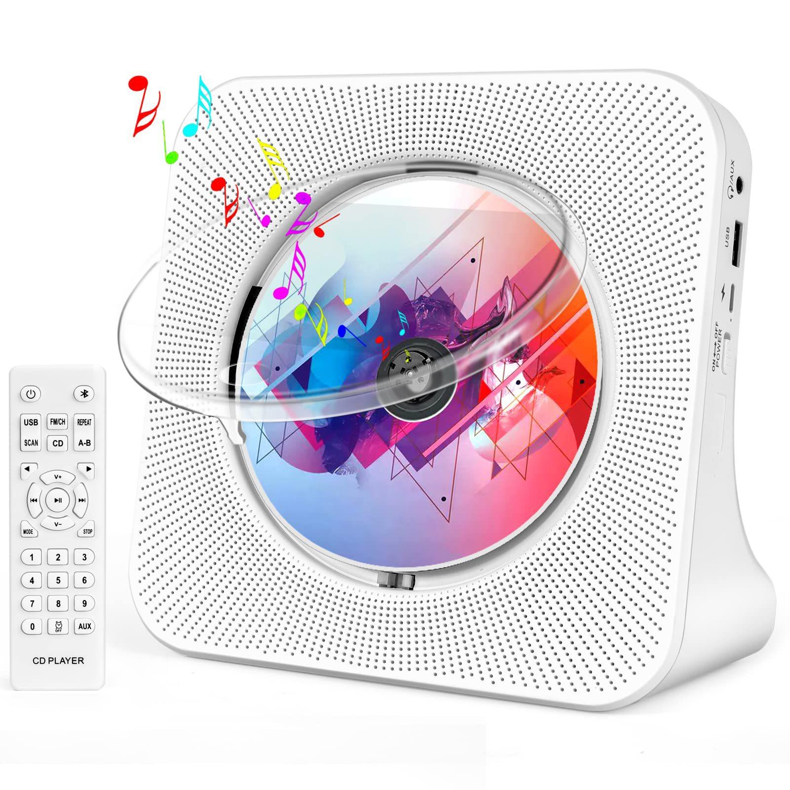 CD player album CD Bluetooth speaker player gift wall walkman Amazon new CD player
