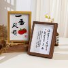 Modern simple three-dimensional hollow photo frame manual table photo frame calligraphy word 8 inch photo frame desktop table wholesale