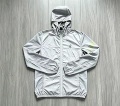 Gray and white coat a