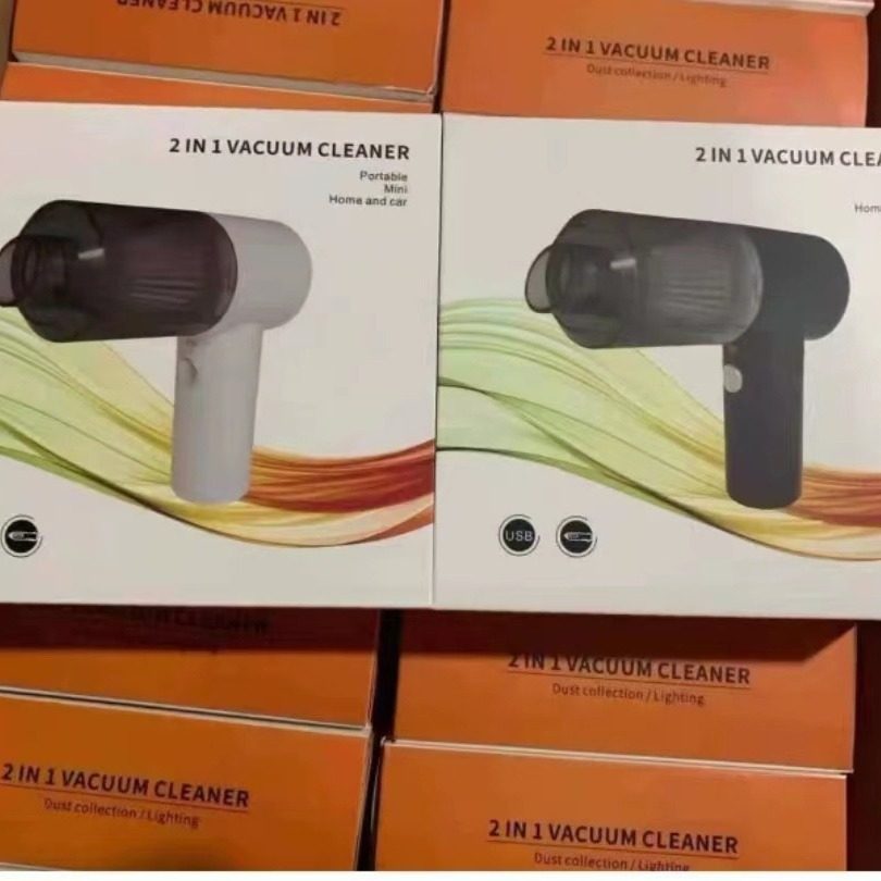 Household car vacuum cleaner super suction high power household wireless charging smart than portable with cross-border