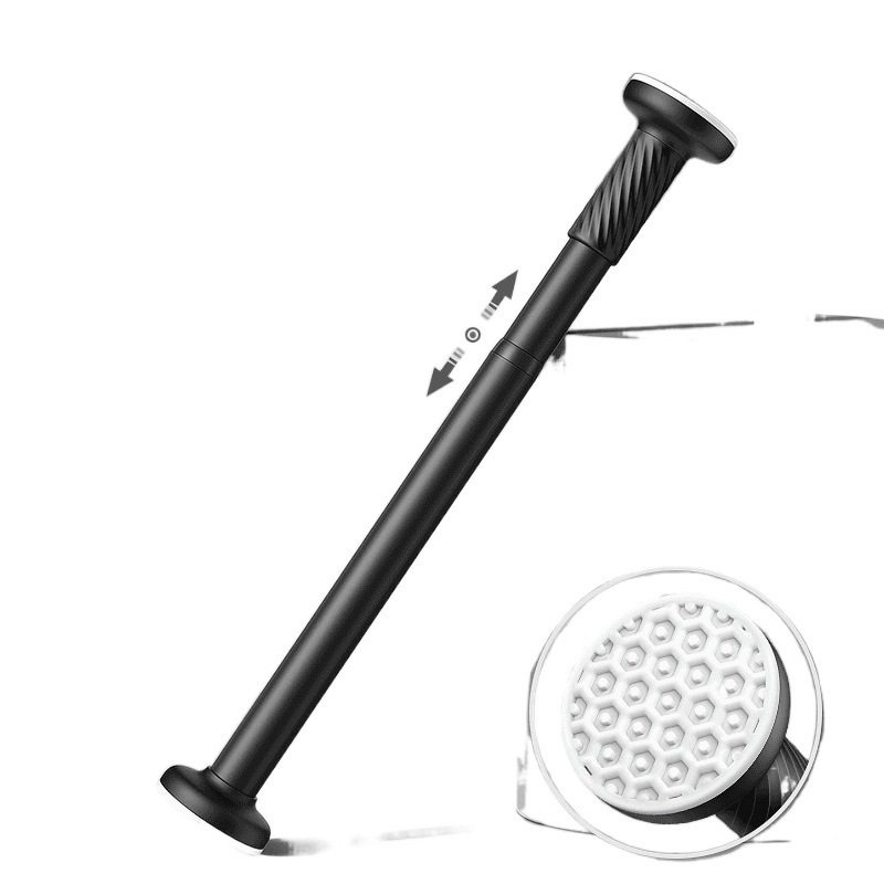 No-Drill Telescopic Rod, No-Nail Clothes Drying Rod, Stainless Steel Curtain Rod, Shower Curtain Rod, Door Curtain, Wardrobe Support Rod